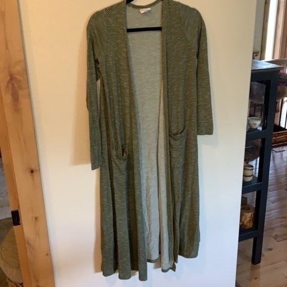 Shacket Extra long duster knit sweater jacket cardigan - Picture 4 of 11